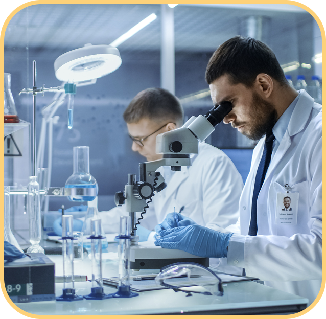 Scientists in a Lab